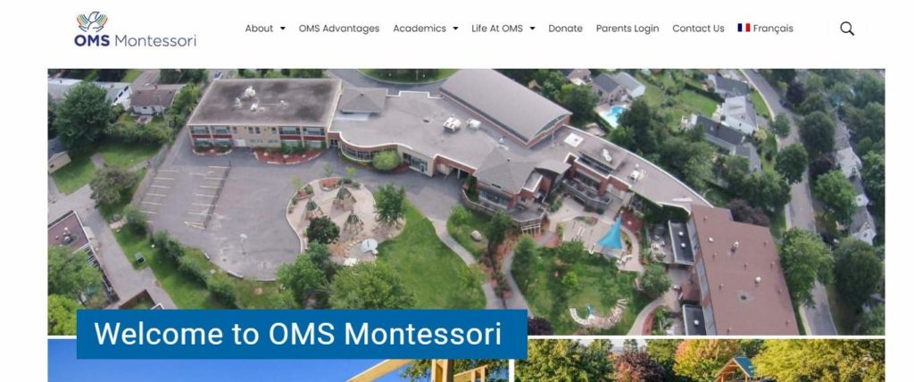 OMS Montessori's homepage