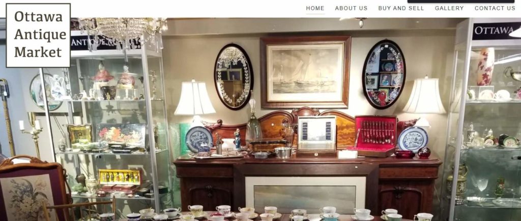 Ottawa Antique Market's homepage