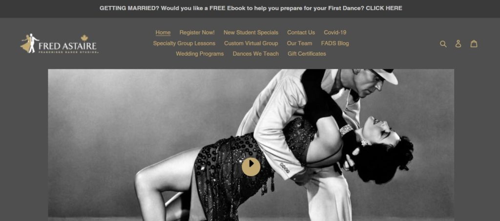 Ottawa Fred Astaire Dance Studio Homepage
