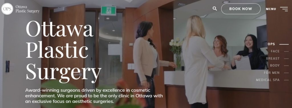 Ottawa Plastic Surgery (Dr. Howard Silverman)'s homepage