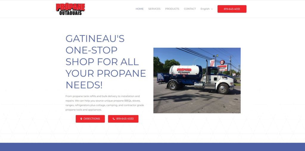 Propane Outaouais Homepage