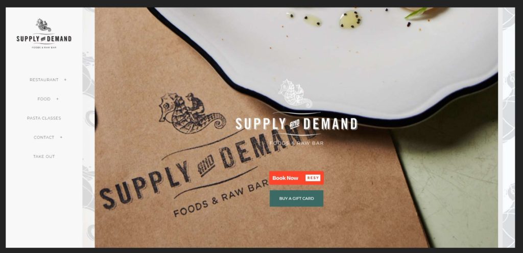 Supply and Demand Homepage