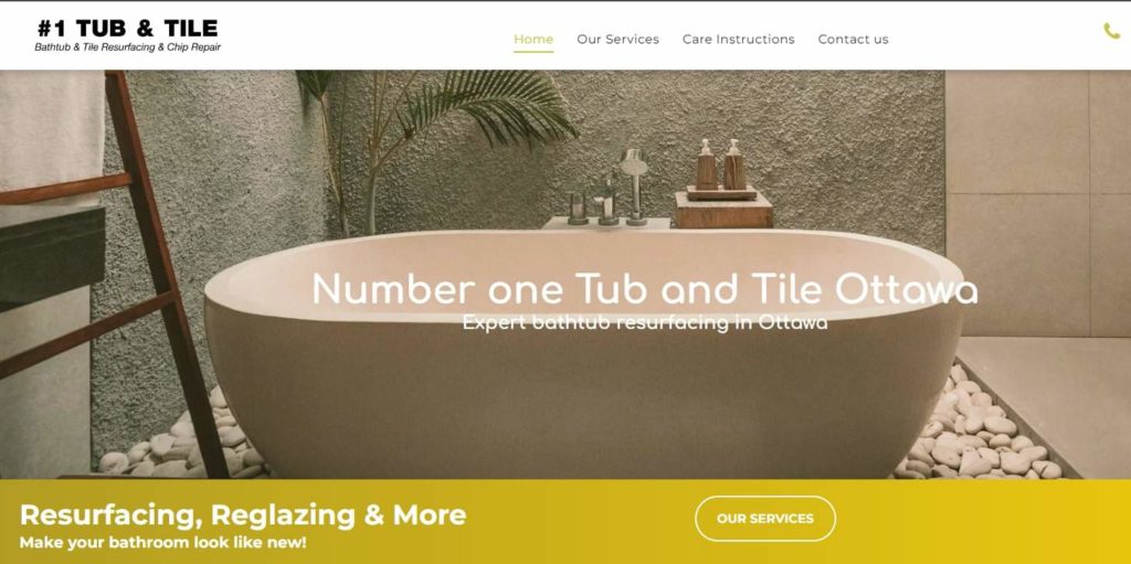 #1 Tub & Tile Homepage