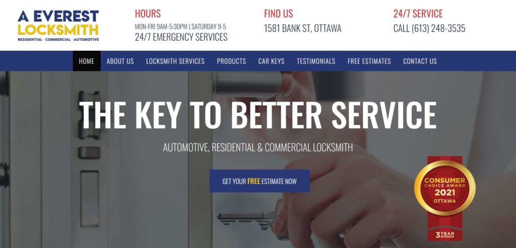 A Everest Locksmith Homepage