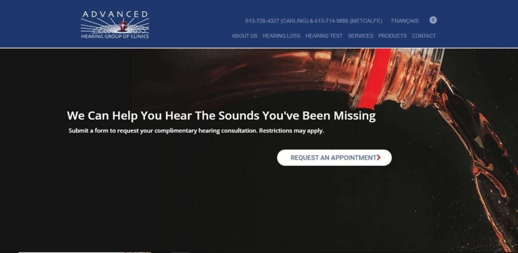 Advanced Hearing Aid Clinic Homepage
