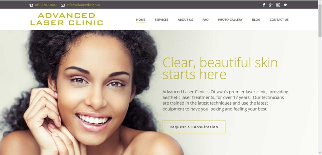 Advanced Laser Clinic Homepage