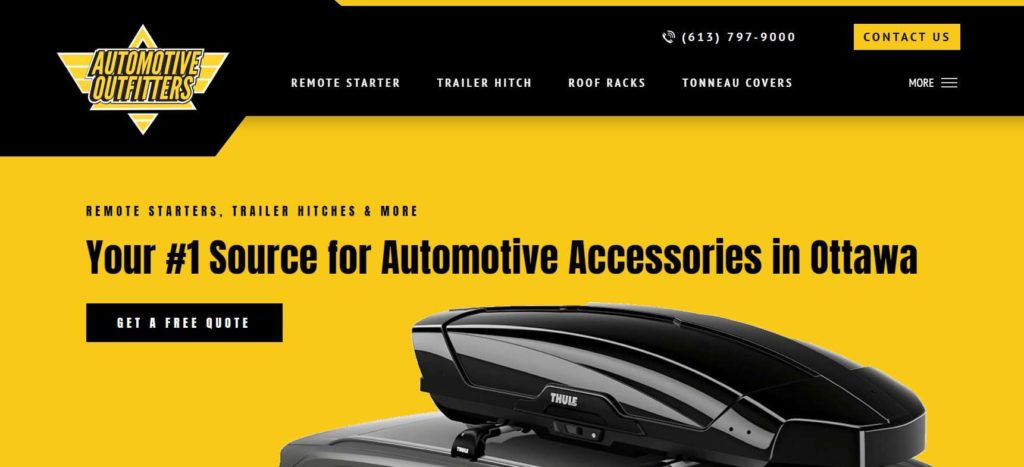 Automotive Outfitters Homepage
