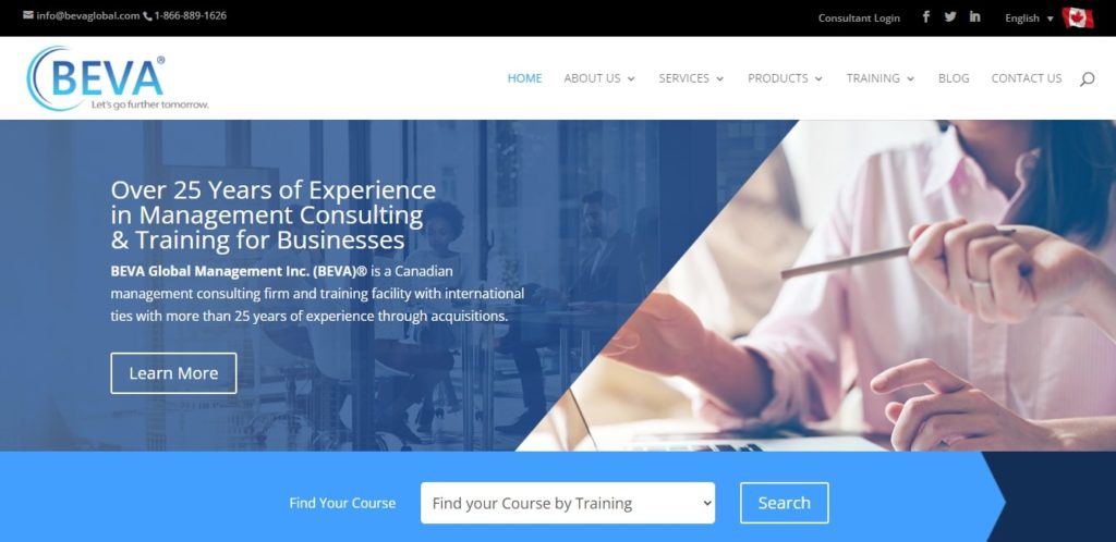 BEVA Global Management Inc. Homepage