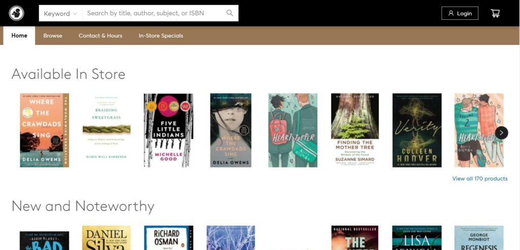 Black Squirrel Books Homepage