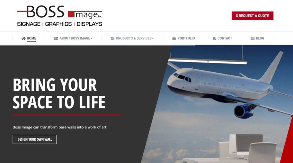 Boss Image Homepage