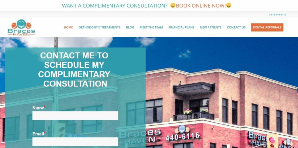 Braces Haven Homepage