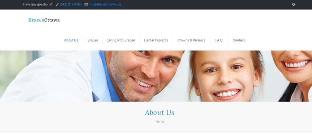 Braces Ottawa Homepage