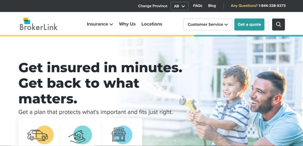 BrokerLink Homepage