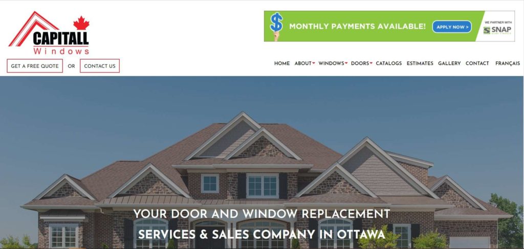 Capitall Windows Homepage