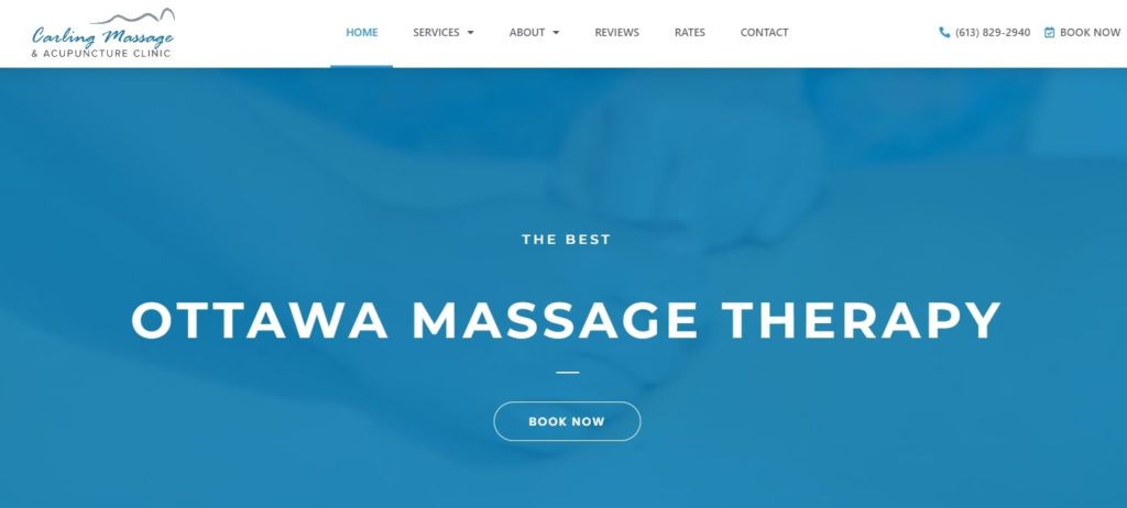 Carling Massage Therapy & Acupuncture Clinic Homepage