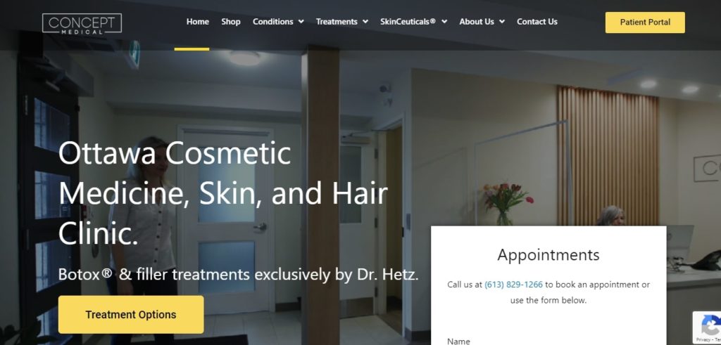 Concept Medical Homepage