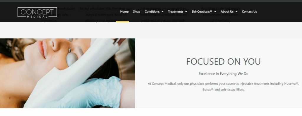 Concept Medical Homepage