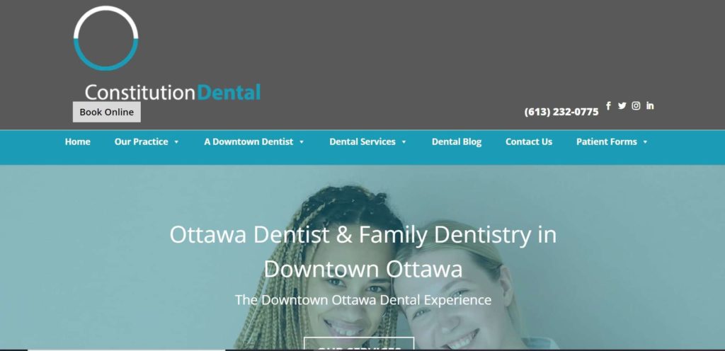 Constitution Dental Homepage
