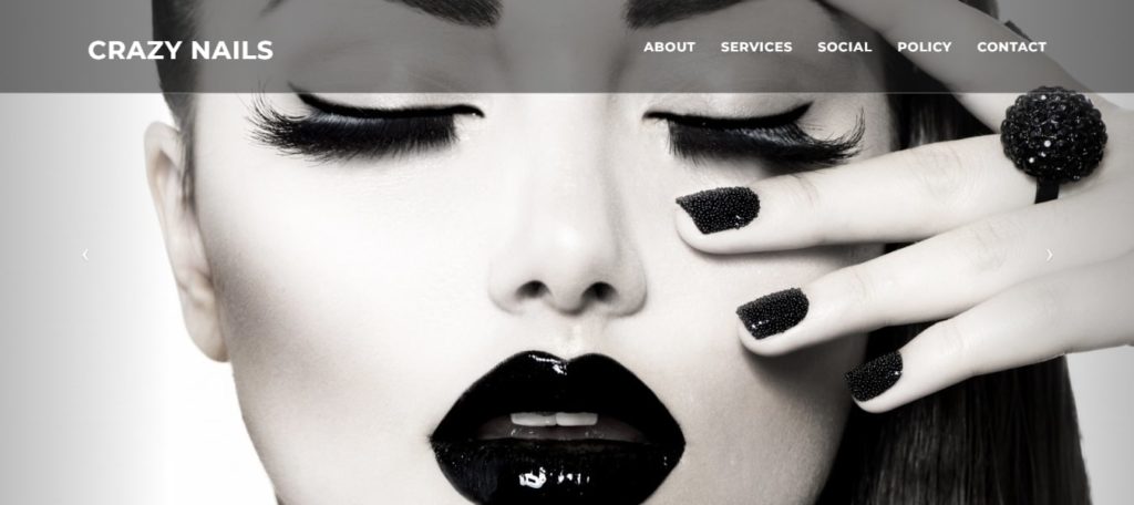 Crazy Nails Homepage