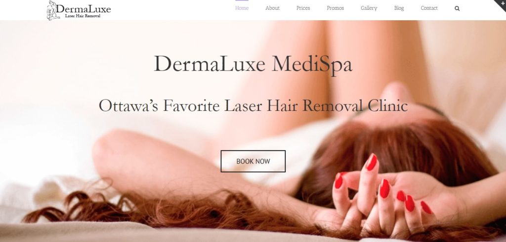 DermaLuxe MediSpa Homepage