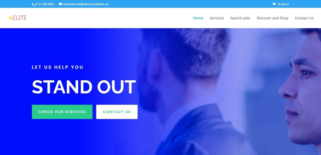 Elite Candidate Homepage