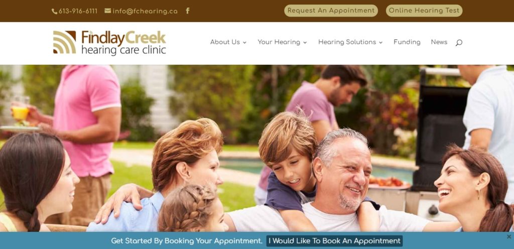 Findlay Creek Hearing Care Clinic Homepage