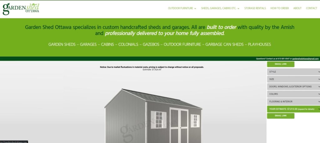 Garden Shed Ottawa Homepage