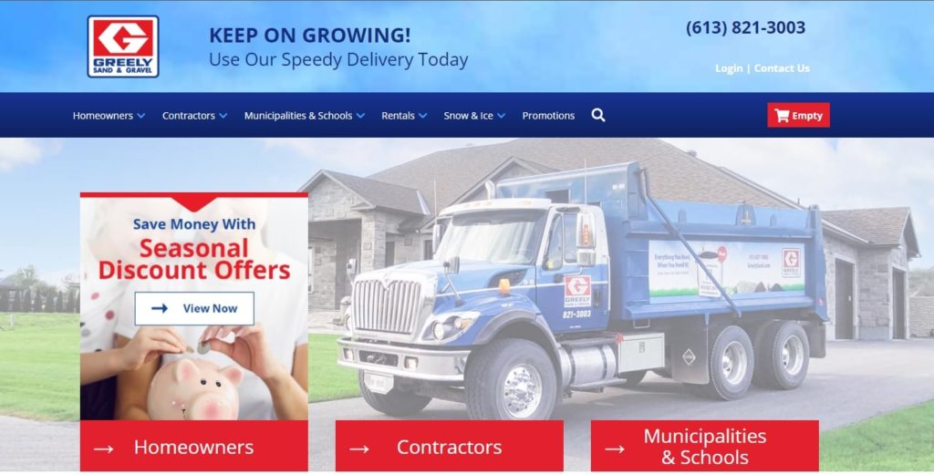 Greely Sand & Gravel Homepage