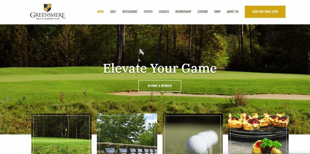 Greensmere Golf & Country Club Homepage