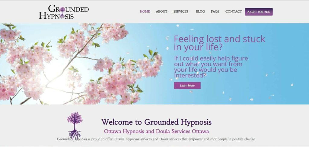 Grounded Hypnosis Homepage