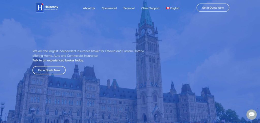Halpenny Insurance Brokers Ltd. Homepage