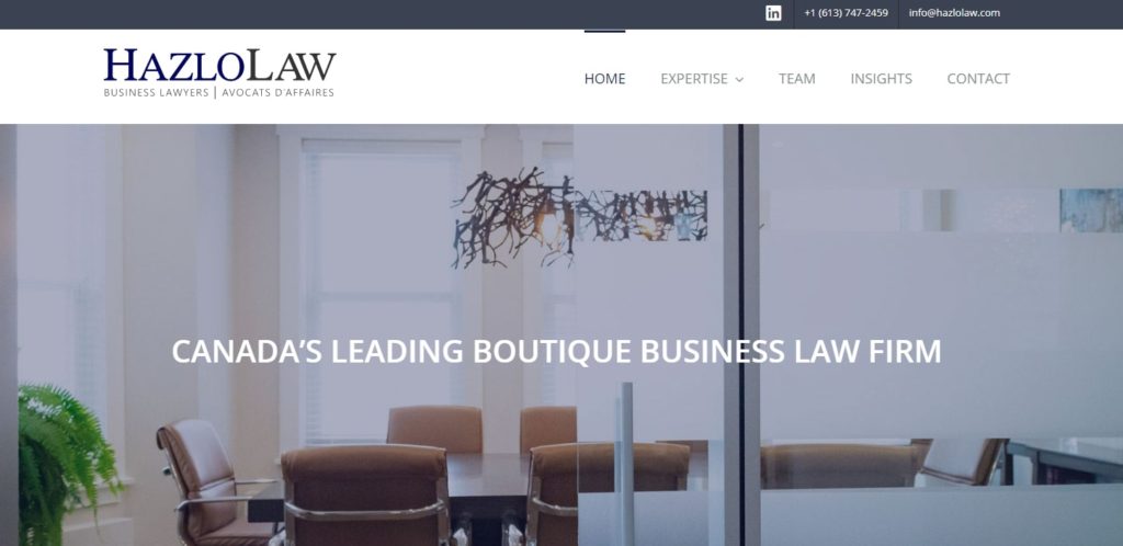 HazloLaw-Business Lawyers Homepage