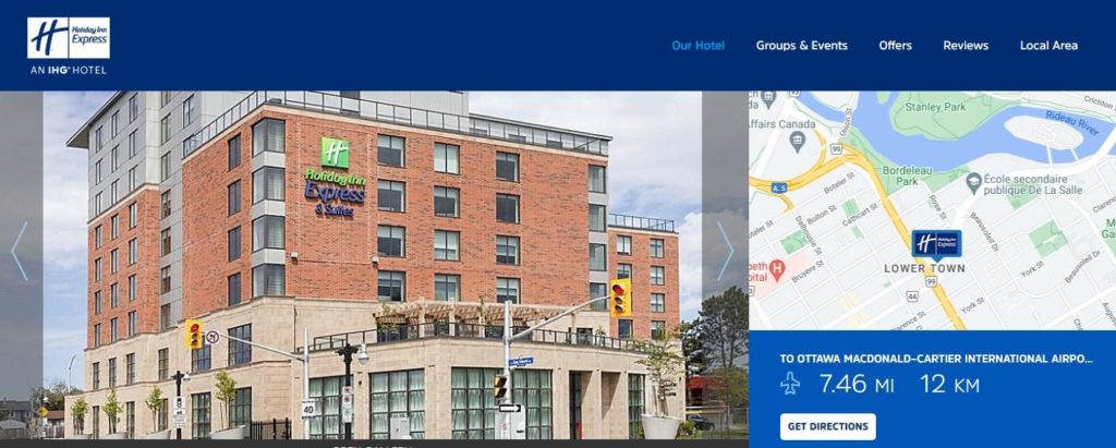 Holiday Inn Express Homepage