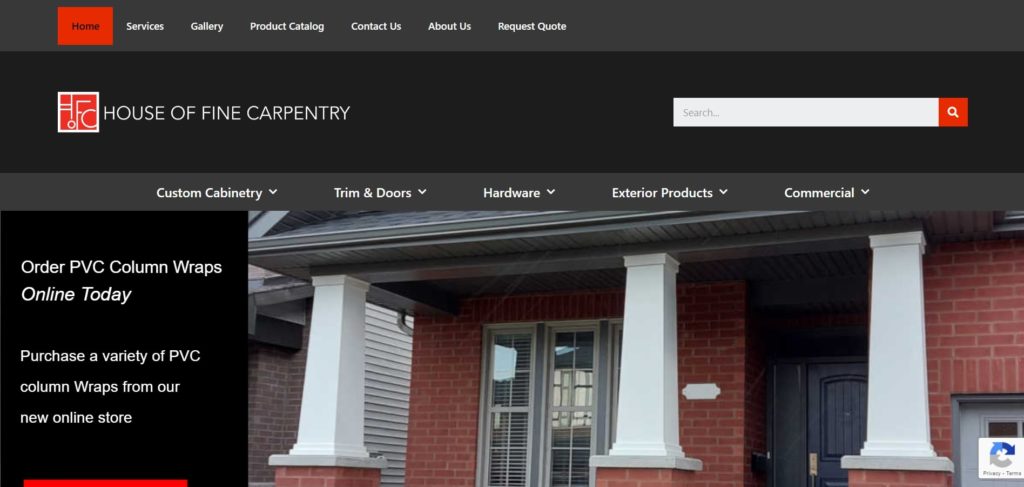 House of Fine Carpentry Homepage