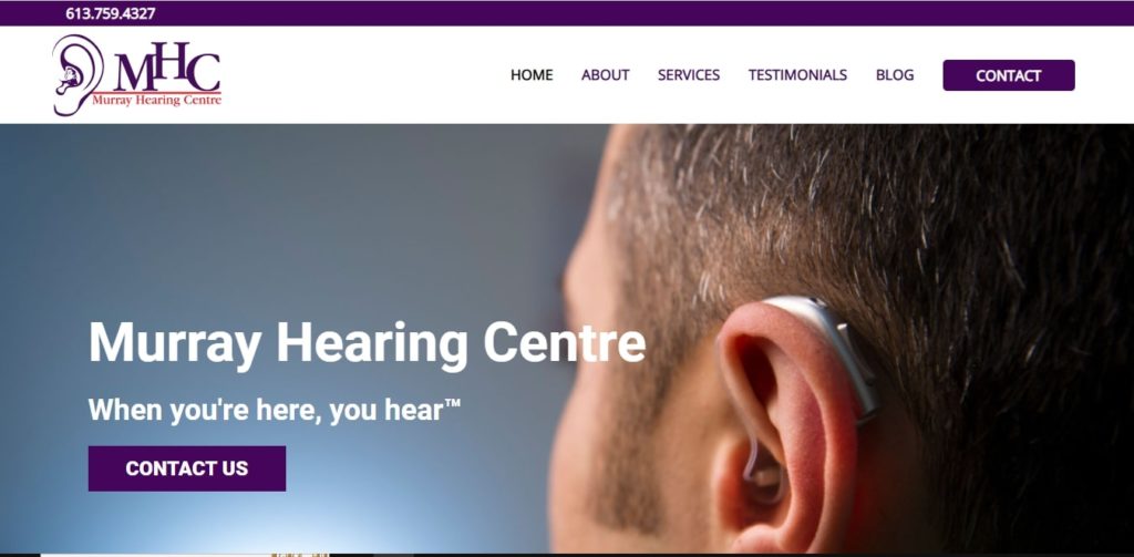Ian Murray Hearing Centre Homepage