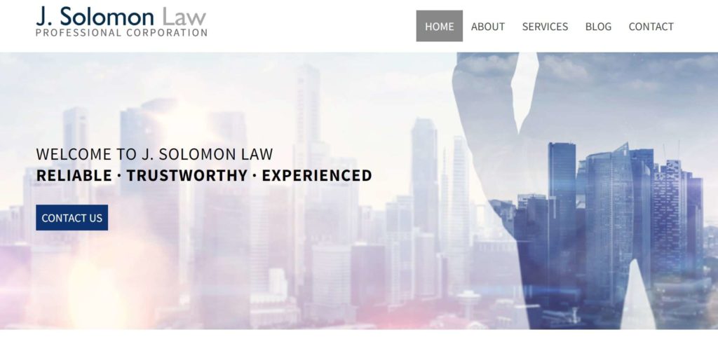 J. Solomon Law Homepage