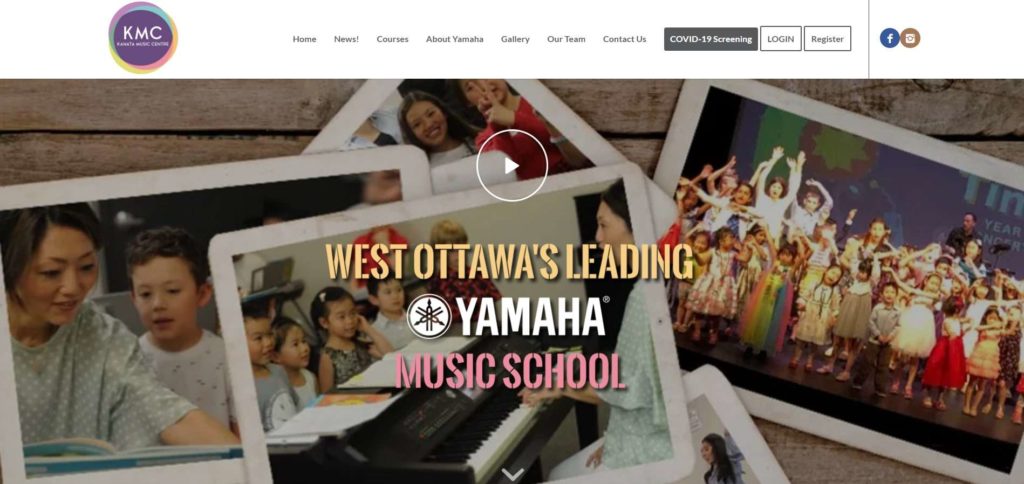 Kanata Music Centre Homepage