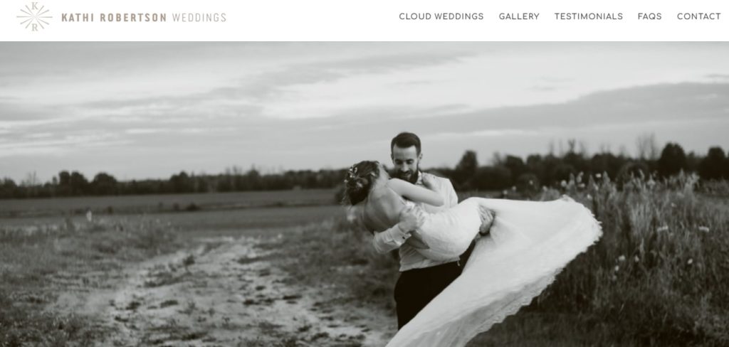 Kathi Robertson Weddings Homepage