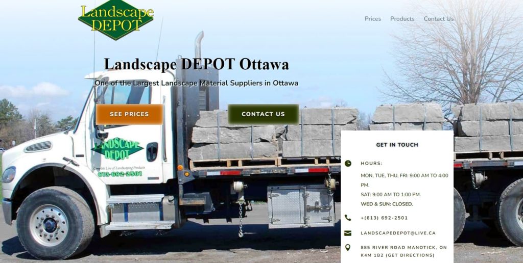 Landscape Depot Homepage