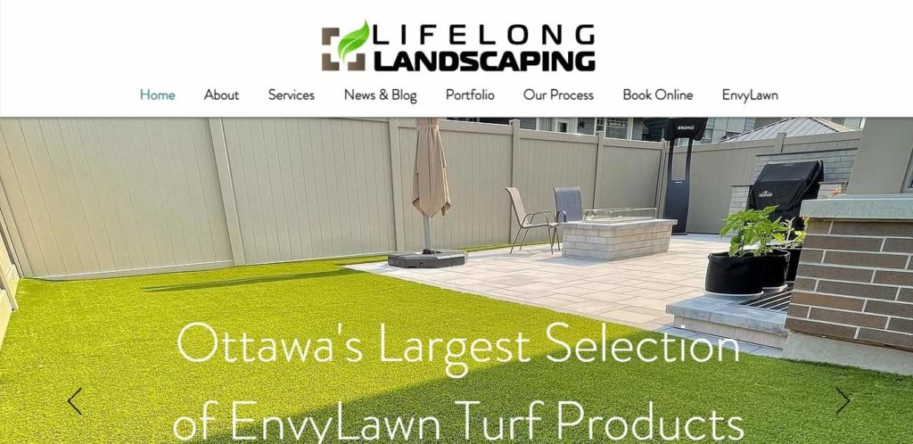 Life Long Landscaping Inc. Homepage