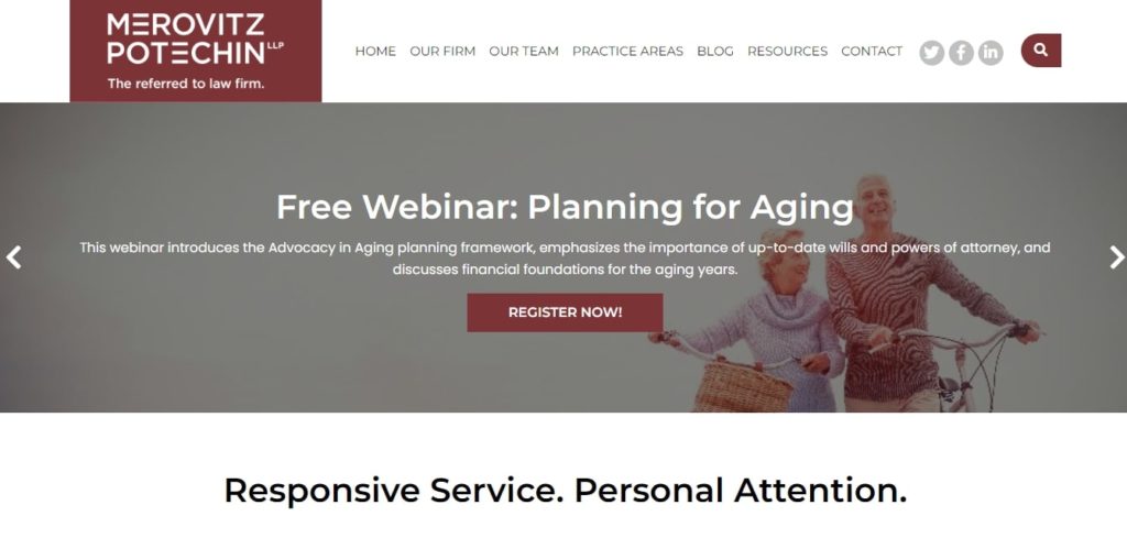 Merovitz Potechin LLP Homepage