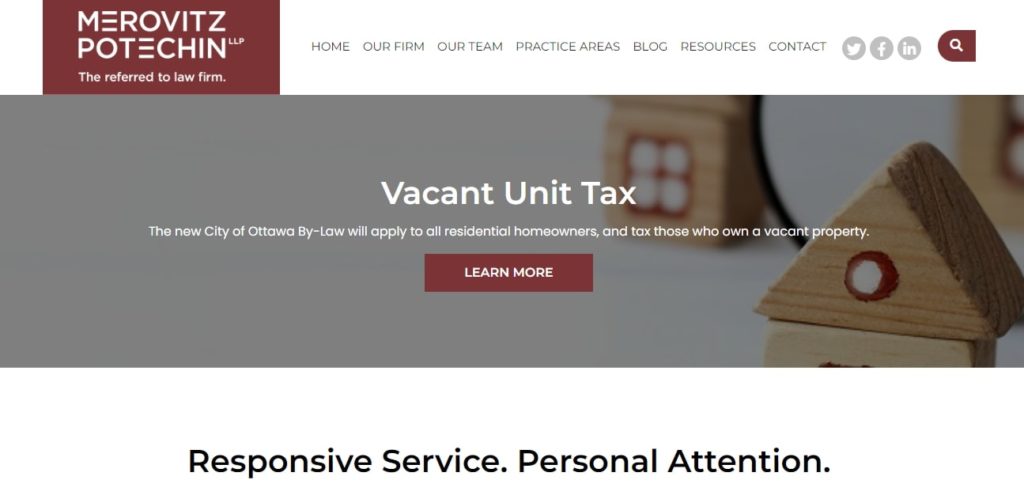 Merovitz Potechin LLP Homepage