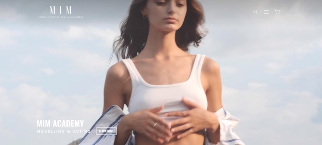 Models International Management Homepage