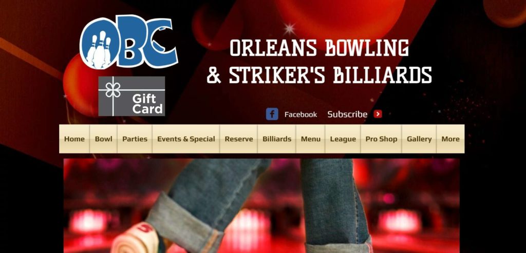 Orleans Bowling Centre Homepage