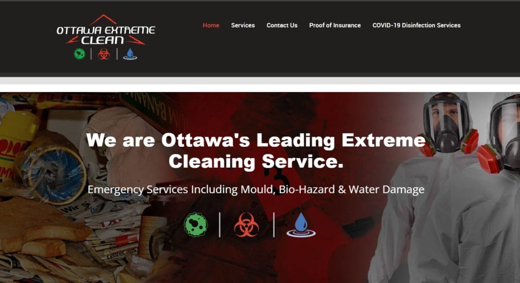 Ottawa Extreme Clean Homepage
