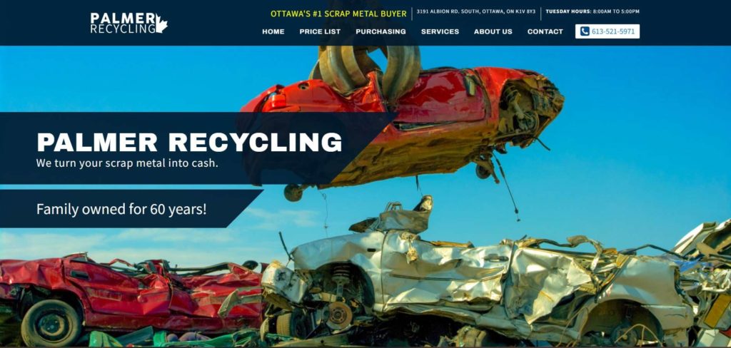 free scrap metal pick up ottawa