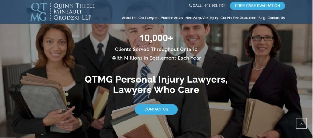 Quinn Thiele Mineault Grodzki LLP Homepage
