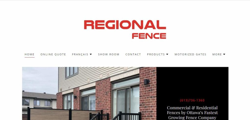 egional Fence Homepage