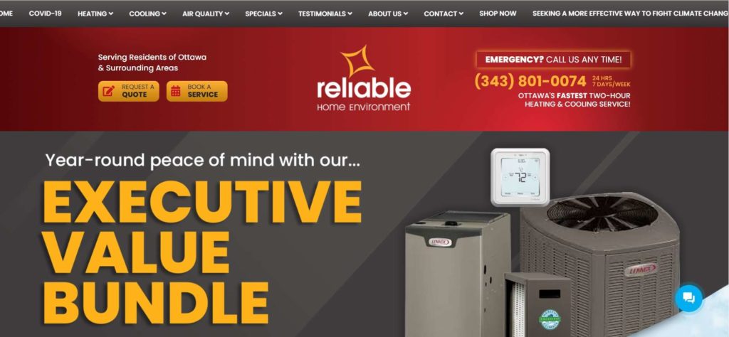 Reliable Home Environment Homepage