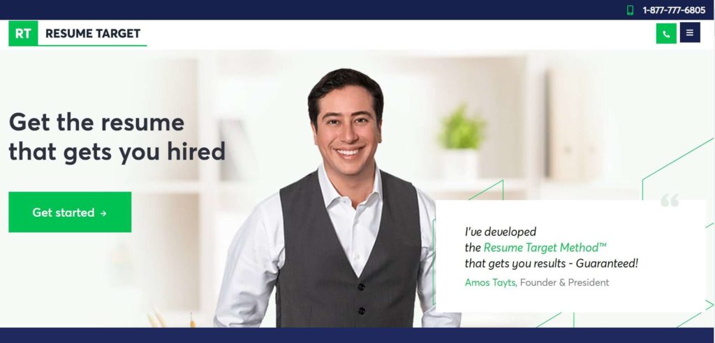 Resume Target Homepage